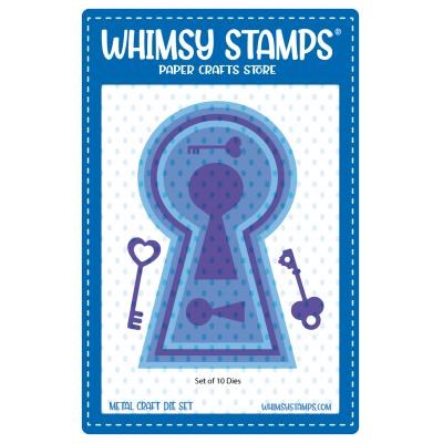 Whimsy Stamps Cutting Dies - Keyhole and Keys